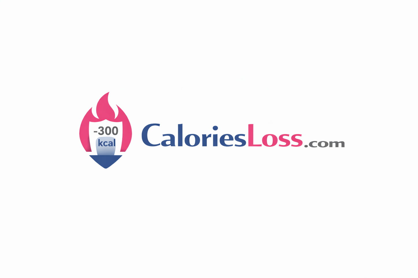 Domain name "CaloriesLoss.com" registered with Nameify, displayed on a digital domain listing image.