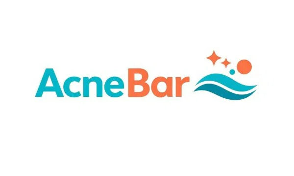 Domain name AcneBar.com by Nameify displayed on a sleek web page, representing a professional online brand presence.
