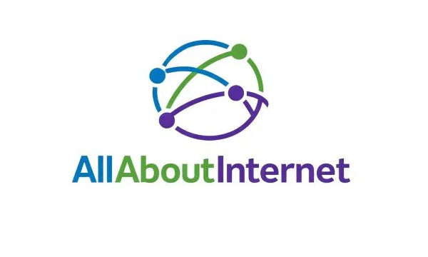 AllAboutInternet.com domain name displayed on a web page, showcasing the Nameify brand for domain registration.
