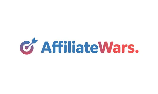 Domain name affiliatewars.com displayed on a web browser with the Nameify branding in the background.
