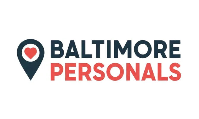 BaltimorePersonals.com domain name displayed on a web page with the Nameify logo, representing an online personals website.
