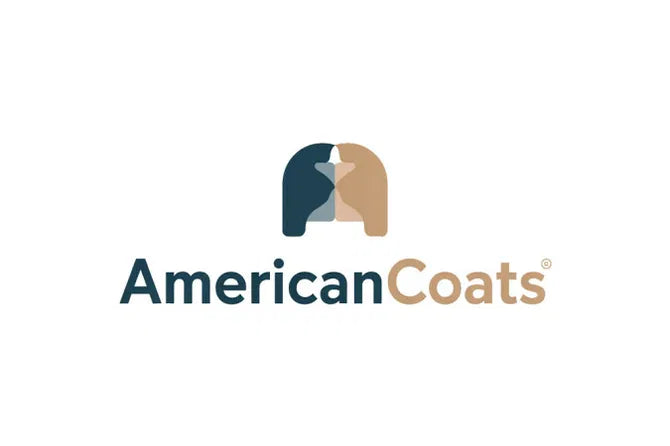 AmericanCoats.com domain logo featuring the Nameify brand name on a professional, modern design with a sleek logo image.