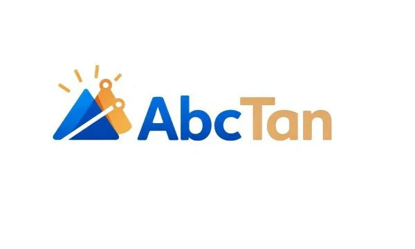 ABCTan.com domain logo featuring the Nameify brand, with a modern design and clear branding elements.