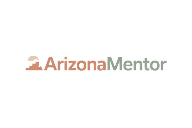 ArizonaMentor.com domain logo by Nameify, featuring a professional, modern design with ArizonaMentor.com text and branding elements.
