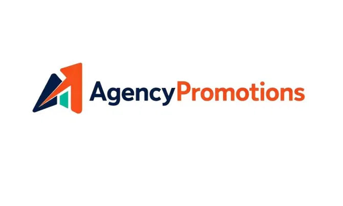 Nameify domain logo image for Agencypromotions.com, featuring a professional graphic with the brand name in bold text.
