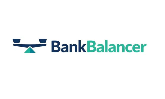 Logo image for BankBalancer.com domain by Nameify, featuring the brand's name with a modern design and professional look.