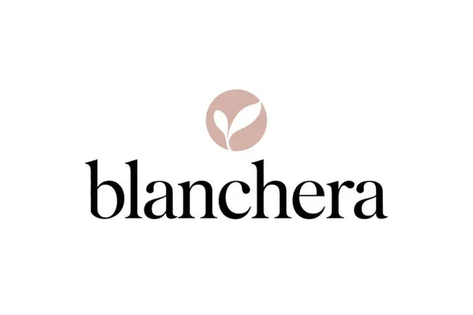Nameify Blanchera.com domain logo featuring a clean design with the brand name on a modern, professional background.