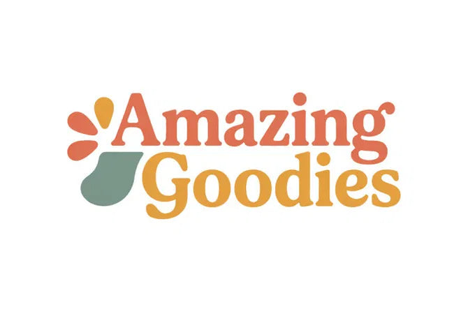 Nameify domain logo for AmazingGoodies.com, featuring a professional logo design with brand branding elements.