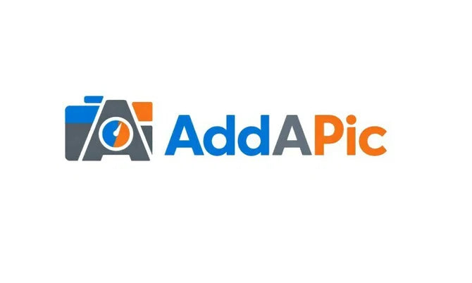 AddaPic.com domain logo by Nameify, featuring a modern design with the AddaPic.com text on a sleek background.