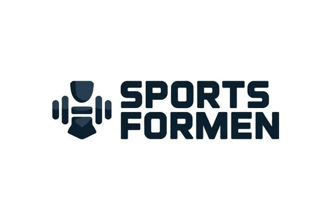 Nameify SportsForMen.com domain logo featuring the SportsForMen brand name on a sleek graphic background.