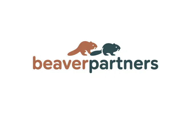 Logo image for BeaverPartners.com domain by Nameify, featuring a professional design with beaver-themed branding.