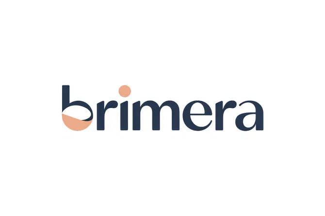 Nameify Brimera domain logo featuring the brand name in a modern, sleek design on a white background.