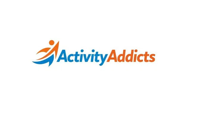 Logo image of ActivityAddicts.com domain by Nameify, featuring a modern design with the ActivityAddicts branding.