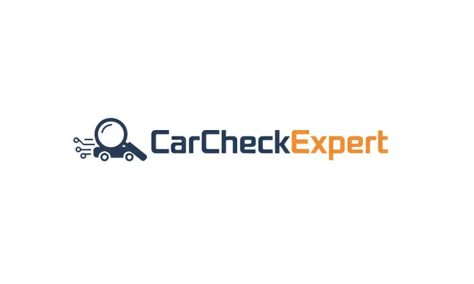 Logo image for CarCheckExpert.com domain by Nameify, featuring a sleek design with the CarCheckExpert branding.