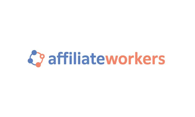 Nameify domain logo for Affiliateworkers.com, featuring a professional design with the brand name and logo image.