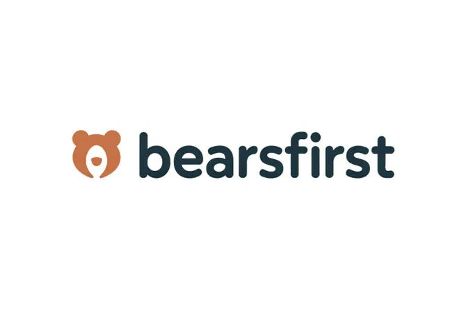 BearsFirst.com domain logo with Nameify branding, featuring a stylized bear graphic and clean text design.
