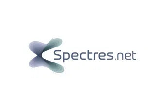 Spectres.net domain logo by Nameify, featuring a sleek design with the Spectres.net branding and modern typography.