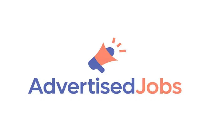 Nameify domain logo for Advertisedjobs.com, featuring the brand's text and design on a professional logo image.