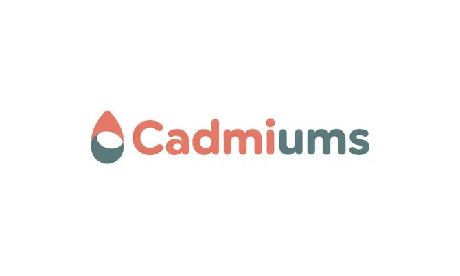 Nameify Cadmiums.com domain logo featuring the brand name in a modern, professional design with a sleek font.