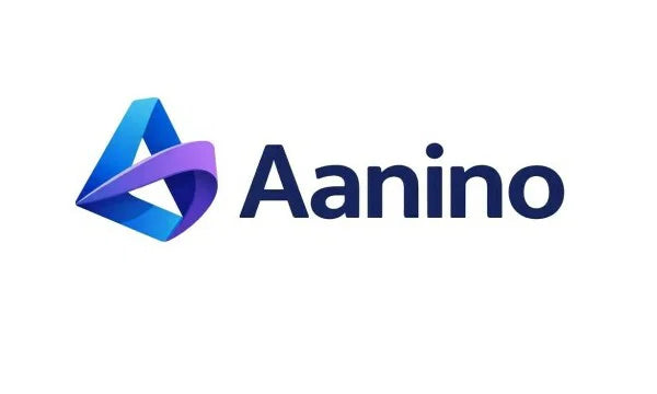 Nameify Aanino.com domain logo featuring a modern design with the website name in sleek typography on a dark background.