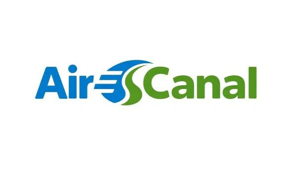 AirCanal.com domain name displayed on a webpage, showcasing the Nameify brand for domain registration and branding services.