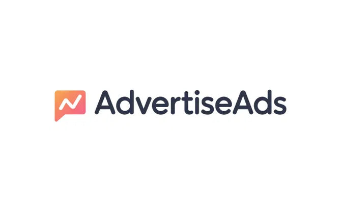 Screenshot of advertiseads.com domain homepage by Nameify featuring website layout and branding elements.