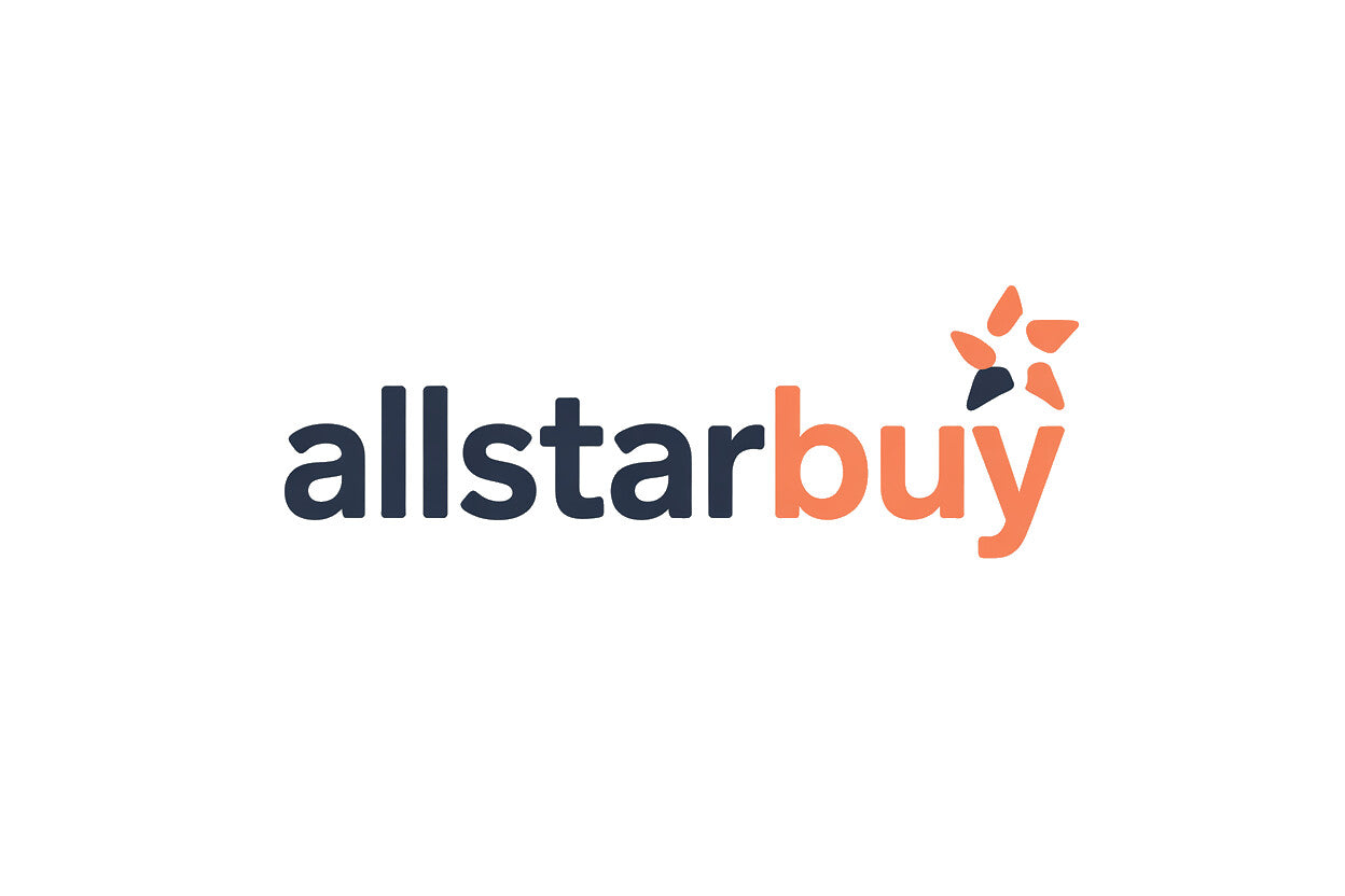 AllStarBuy.com domain name displayed on a webpage, showcasing the Nameify brand for domain branding and website identity.