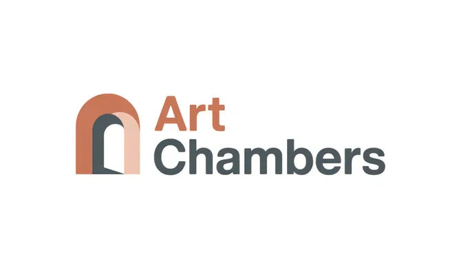 Nameify ArtChambers.com domain logo featuring the ArtChambers brand name on a sleek, professional design.