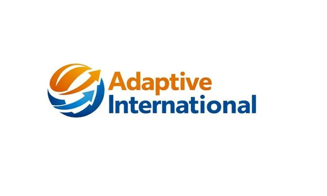 Nameify logo for AdaptiveInternational.com domain, featuring a modern design with the brand name in sleek typography.