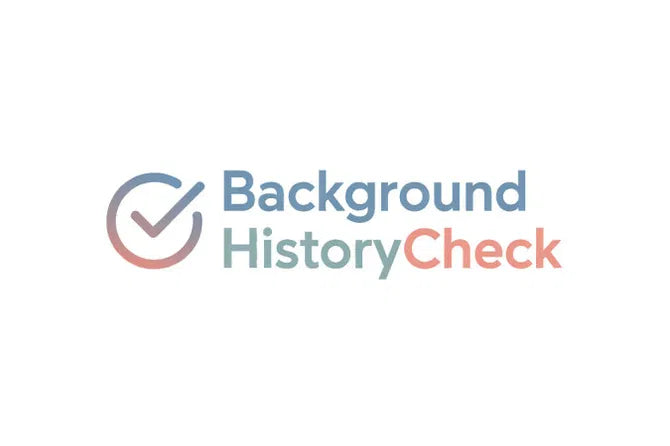 Logo image for BackgroundHistoryCheck.com domain by Nameify, featuring a professional design with the website name.
