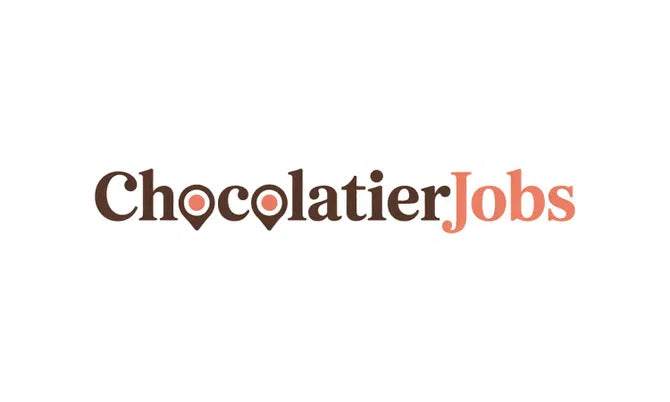 Logo image for ChocolatierJobs.com domain by Nameify, featuring a professional design representing a job portal for chocolatiers.