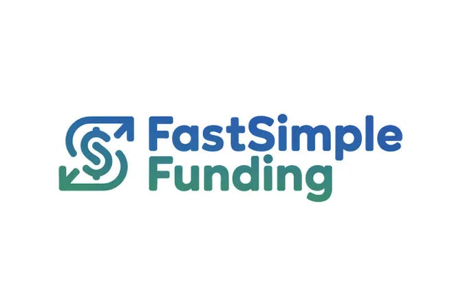 Logo image for FastSimpleFunding.com domain, featuring the Nameify brand logo on a professional background.