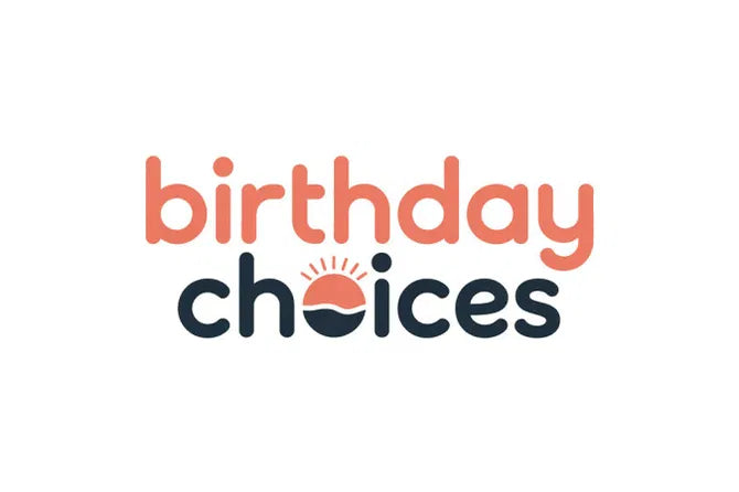 Logo image for BirthdayChoices.com domain by Nameify, featuring the brand's distinctive design and branding elements.