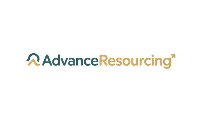 Nameify domain logo featuring the Advanceresourcing.com brand name on a professional design background.