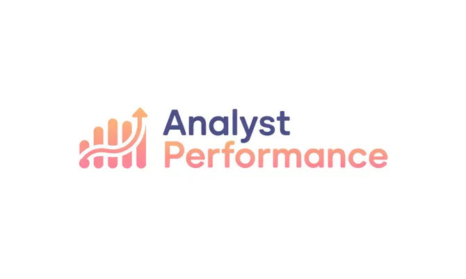 Nameify AnalystPerformance.com domain logo, featuring the brand's name with modern typography and a professional design.