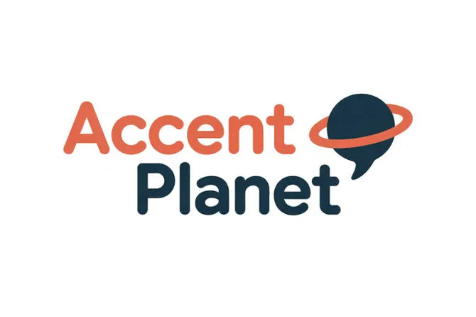 Nameify AccentPlanet domain logo featuring the brand's name and a modern design on a dark background