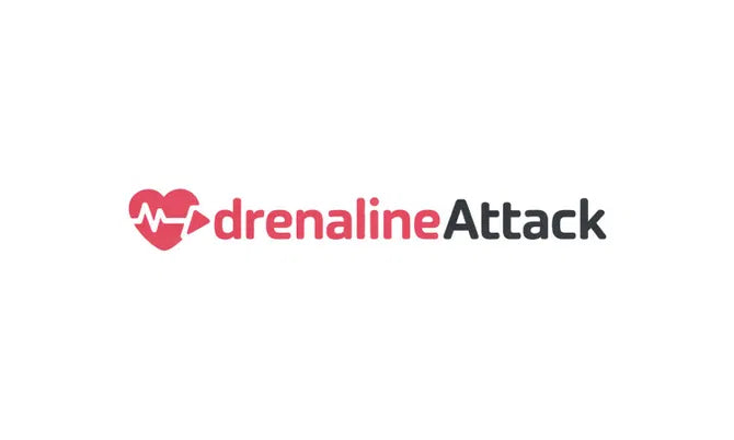 Logo image for Adrenalineattack.com domain by Nameify, featuring a dynamic and modern design.