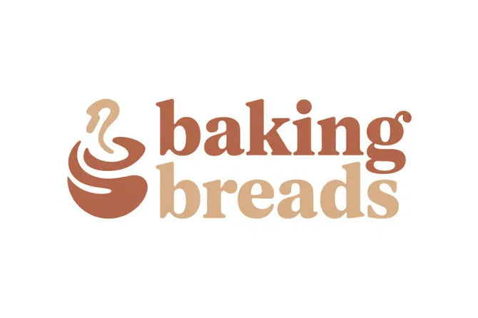Logo image for BakingBreads.com domain, featuring the brand Nameify in a professional, clean design with baking and bread-themed elements.