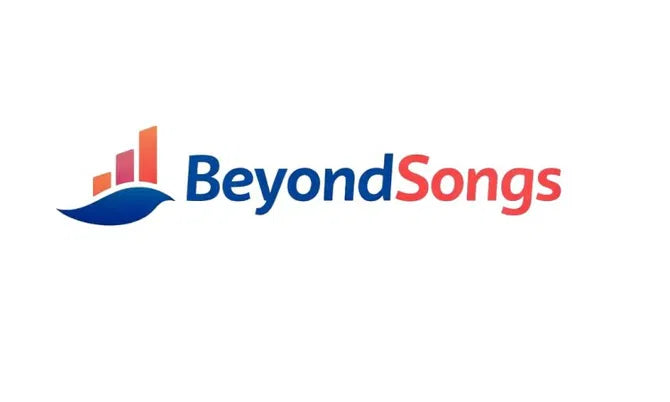 Logo image for BeyondSongs.com domain by Nameify, featuring a modern design with the BeyondSongs branding.
