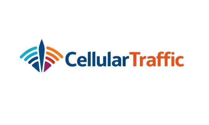 Nameify CellularTraffic.com domain logo image featuring the brand name and website design elements.