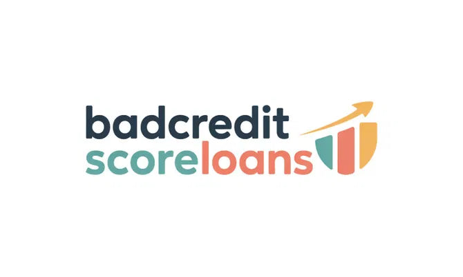 Logo image for BadCreditScoreLoans.com domain by Nameify, featuring a professional design representing financial loan services.