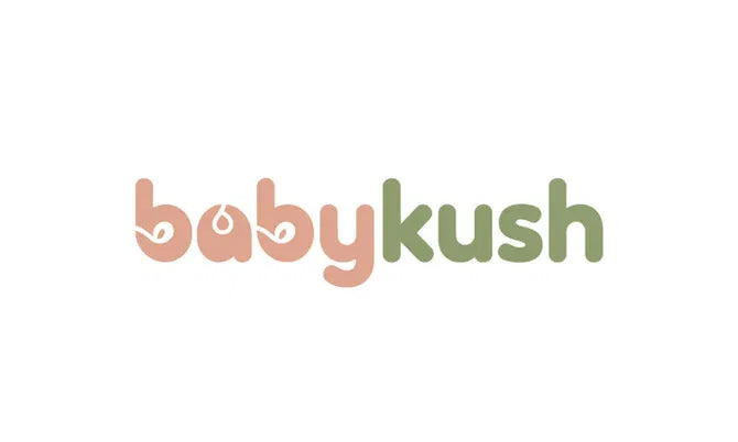 BabyKush.com domain logo featuring the Nameify brand with a clean design and the BabyKush.com text in a modern font.