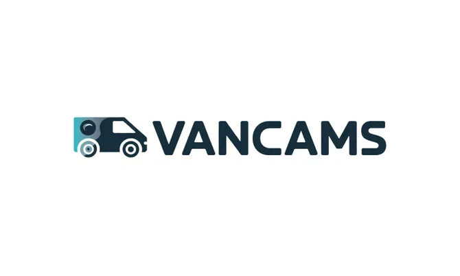 Logo image for VanCams.com domain by Nameify, featuring a modern design with the VanCams branding.