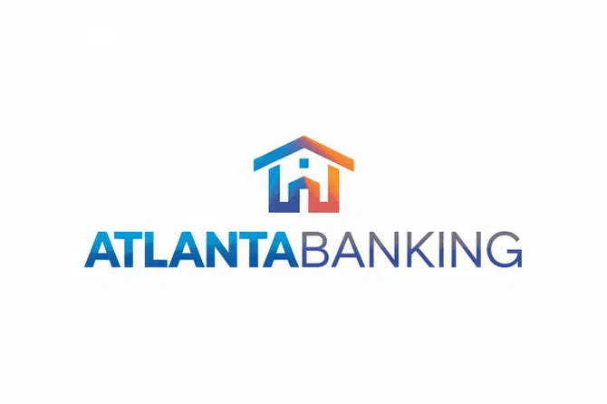 Logo image of AtlantaBanking.com domain by Nameify, featuring a professional design with a modern font and banking-themed graphics.
