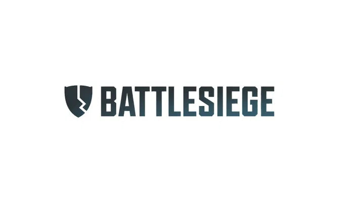BattleSiege.com domain logo featuring the Nameify brand, with a modern design and bold typography.